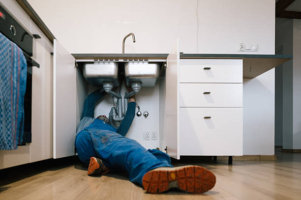 Professional Pipe Repair technician working in Derby, CT